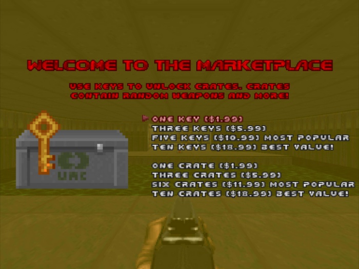 Теперь в классической Doom тоже можно выбивать лутбоксы Теперь в классической Doom тоже можно выбивать лутбоксы