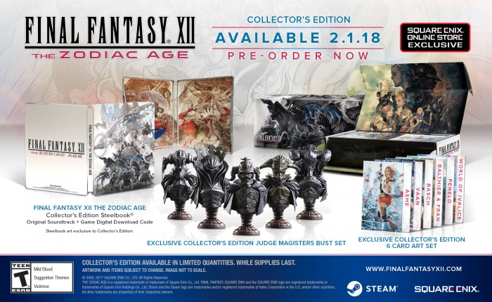 Final Fantasy XII The Zodiac Age дебютирует на PC в первый день февраля Final Fantasy XII The Zodiac Age дебютирует на PC в первый день февраля