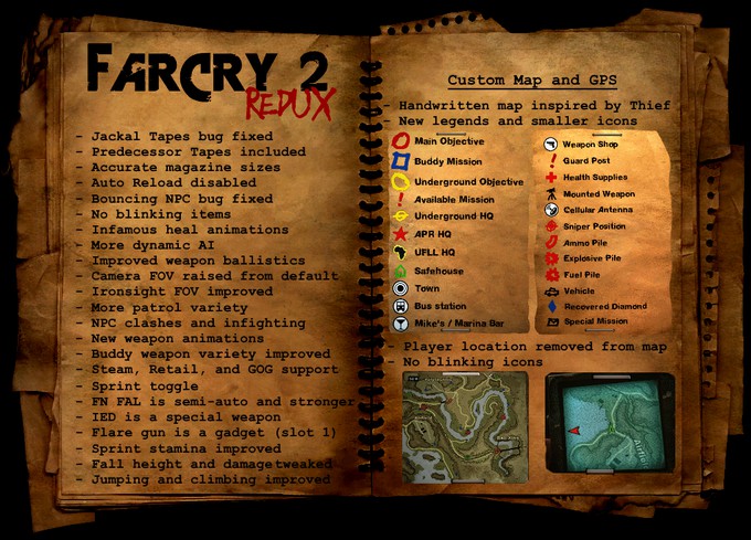Стал доступен мод Far Cry 2: Redux Стал доступен мод Far Cry 2: Redux