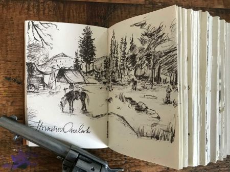 Игрок воссоздал журнал главного героя RDR 2 Игрок воссоздал журнал главного героя RDR 2