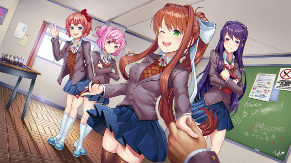 В трейлере Doki Doki Literature Club Plus рассказано о новшествах издания — WorldGameNews В трейлере Doki Doki Literature Club Plus рассказано о новшествах издания