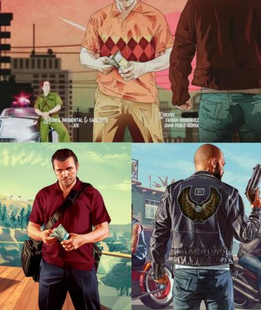 Колумбийский сериал использует в титрах арты GTA Online и GTA San Andreas Колумбийский сериал использует в титрах арты GTA Online и GTA San Andreas
