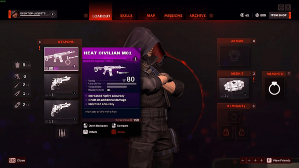Утекшие скриншоты Redfall демонстрируют выбор оружия и навыков — WorldGameNews Утекшие скриншоты Redfall демонстрируют выбор оружия и навыков — WorldGameNews