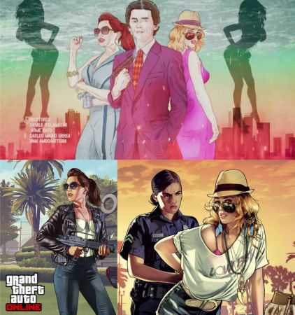 Колумбийский сериал использует в титрах арты GTA Online и GTA San Andreas Колумбийский сериал использует в титрах арты GTA Online и GTA San Andreas
