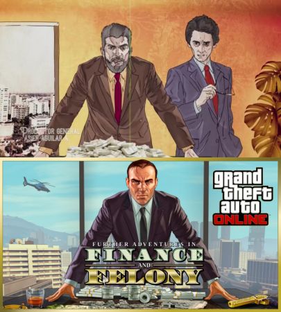 Колумбийский сериал использует в титрах арты GTA Online и GTA San Andreas Колумбийский сериал использует в титрах арты GTA Online и GTA San Andreas