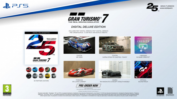 Авторы Gran Turismo 7 рассказали о бонусах за предзаказы — WorldGameNews Авторы Gran Turismo 7 рассказали о бонусах за предзаказы — WorldGameNews