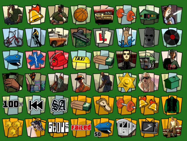 В сеть утекли логотипы и иконки достижений переиздания трилогии GTA — WorldGameNews В сеть утекли логотипы и иконки достижений переиздания трилогии GTA — WorldGameNews