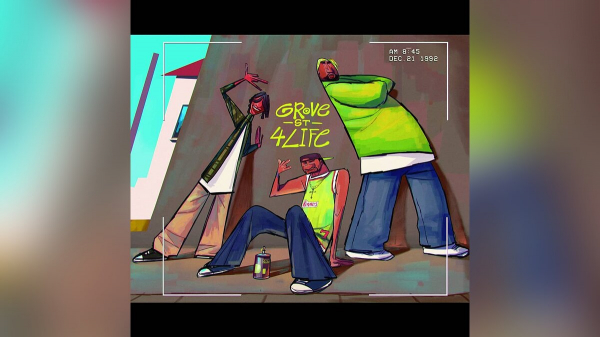 Художник создает стильные арты по GTA San Andreas Художник создает стильные арты по GTA San Andreas