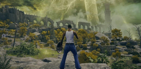Моддер заменил протагониста Elden Ring на Си-Джея из GTA: San Andreas — WorldGameNews Моддер заменил протагониста Elden Ring на Си-Джея из GTA: San Andreas