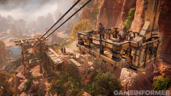 На свежих кадрах Horizon Forbidden West можно увидеть нового робота и локацию — WorldGameNews На свежих кадрах Horizon Forbidden West можно увидеть нового робота и локацию — WorldGameNews
