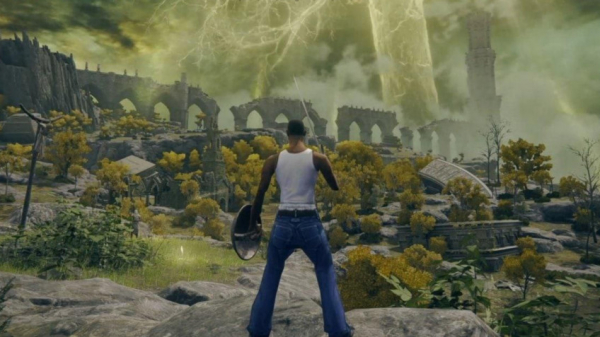 Моддер заменил протагониста Elden Ring на Си-Джея из GTA: San Andreas — WorldGameNews Моддер заменил протагониста Elden Ring на Си-Джея из GTA: San Andreas