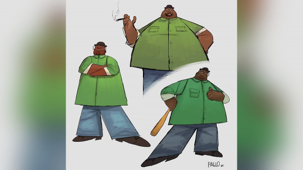 Художник создает стильные арты по GTA San Andreas Художник создает стильные арты по GTA San Andreas