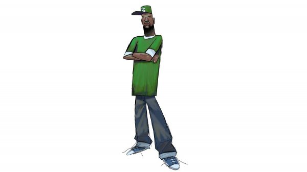 Художник создает стильные арты по GTA San Andreas Художник создает стильные арты по GTA San Andreas