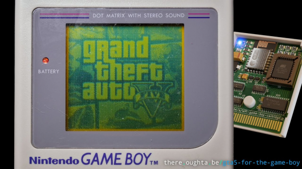GTA 5 запустили на портативной консоли 1989 года GTA 5 запустили на портативной консоли 1989 года