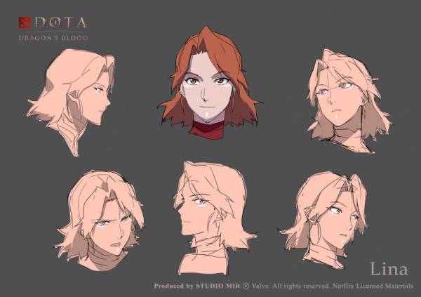 Создатели «DOTA: Кровь дракона» показали концепт‑арты Lina — WorldGameNews Создатели «DOTA: Кровь дракона» показали концепт‑арты Lina — WorldGameNews