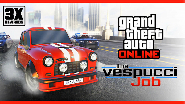 В GTA Online бесплатное авто, бонусы за «Ограбление в Веспуччи» и скидки на технику В GTA Online бесплатное авто, бонусы за «Ограбление в Веспуччи» и скидки на технику