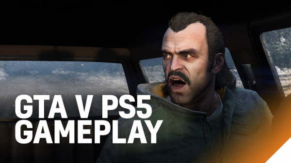 Начался первый стрим ремастера GTA 5 на PlayStation 5 Начался первый стрим ремастера GTA 5 на PlayStation 5
