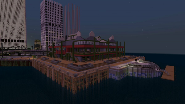 Фанат GTA 4 воссоздает карту Liberty City в Minecraft Фанат GTA 4 воссоздает карту Liberty City в Minecraft