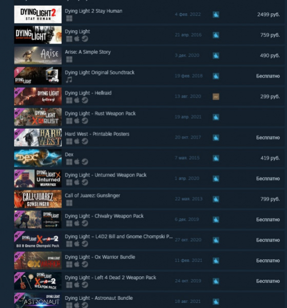 В российский Steam внезапно вернулись игры разных издателей — WorldGameNews В российский Steam внезапно вернулись игры разных издателей — WorldGameNews