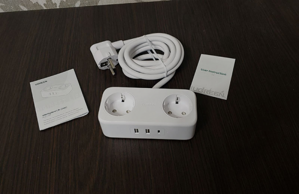 Обзор Ugreen DigiNest Life 30W: универсальный удлинитель на две розетки с USB-A и USB-C Обзор Ugreen DigiNest Life 30W: универсальный удлинитель на две розетки с USB-A и USB-C