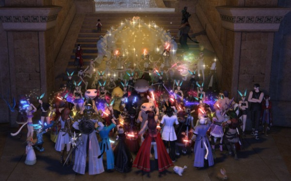 Вход на ролевой сервер Final Fantasy XIV перекрыли кошкодевочками и гигантами — WorldGameNews Вход на ролевой сервер Final Fantasy XIV перекрыли кошкодевочками и гигантами — WorldGameNews
