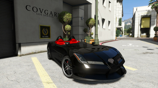 В GTA Online заработали автосалоны. Там можно купить новый спорткар Benefactor SM722 В GTA Online заработали автосалоны. Там можно купить новый спорткар Benefactor SM722