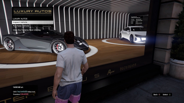 В GTA Online заработали автосалоны. Там можно купить новый спорткар Benefactor SM722 В GTA Online заработали автосалоны. Там можно купить новый спорткар Benefactor SM722