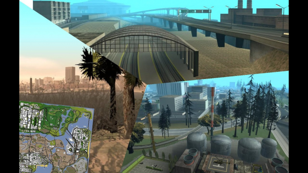 Моддер отзеркалил мир GTA San Andreas Моддер отзеркалил мир GTA San Andreas