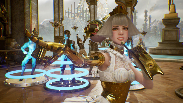 Брайан и Queen B в ролике королевской битвы Deathverse: Let It Die — WorldGameNews Брайан и Queen B в ролике королевской битвы Deathverse: Let It Die