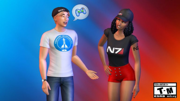 Для The Sims 4 выпустили татуировку Mass Effect и новые усы — WorldGameNews Для The Sims 4 выпустили татуировку Mass Effect и новые усы