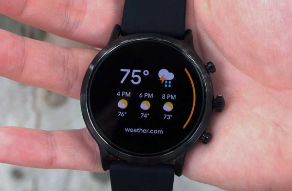 Обзор Fossil Gen 5: стильные и умные часы на Wear OS Fossil Gen 5 погода