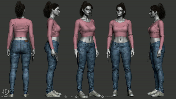 Художник создал высококачественную 3D-модель Люсии из GTA 6 Художник создал высококачественную 3D-модель Люсии из GTA 6