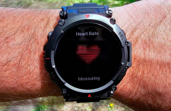 Обзор Amazfit T-Rex Ultra: умных часов внутри и очень прочных снаружи Измерение частоты сердечных сокращений
