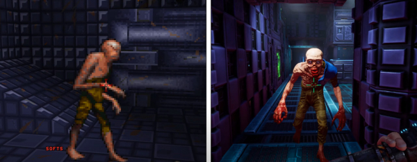 Ремейк System Shock покадрово сравнили с оригиналом — WorldGameNews Ремейк System Shock покадрово сравнили с оригиналом