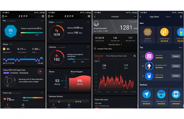 Обзор Amazfit T-Rex Ultra: умных часов внутри и очень прочных снаружи Приложение Amazfit