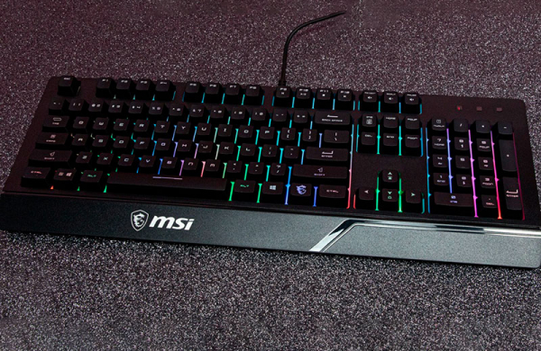 Обзор MSI Vigor GK20: полноразмерной клавиатуры для игр за очень разумные деньги Клавиатура MSI Vigor GK20