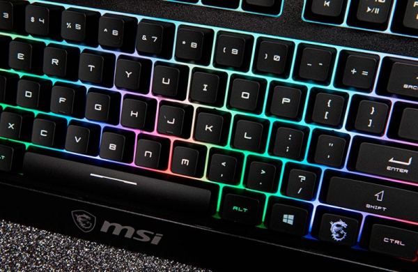 Обзор MSI Vigor GK20: полноразмерной клавиатуры для игр за очень разумные деньги RGB-подсветка MSI Vigor GK20