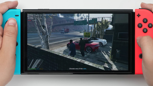 Ютубер запустил GTA 5 на Nintendo Switch Ютубер запустил GTA 5 на Nintendo Switch