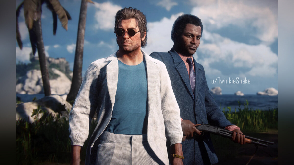В Red Dead Redemption 2 воссоздали героев сериала «Полиция Майами» В Red Dead Redemption 2 воссоздали героев сериала «Полиция Майами»