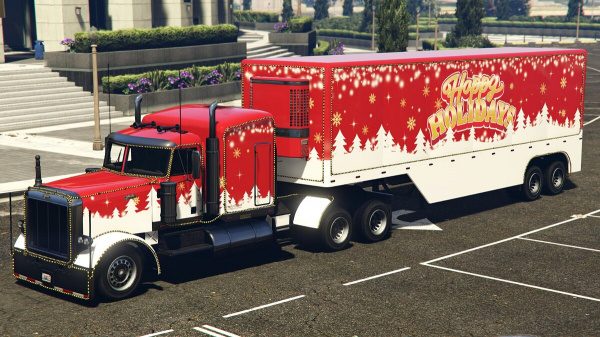 В GTA Online вернется рождественский грузовик с подарками В GTA Online вернется рождественский грузовик с подарками