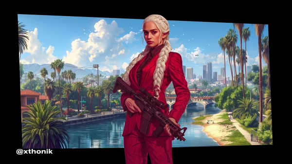 ИИ показал Дейенерис, Гарри Поттера и Джона Уика в мире GTA 5 ИИ показал Дейенерис, Гарри Поттера и Джона Уика в мире GTA 5