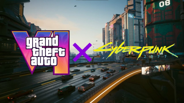 Трейлер GTA 6 воссоздали в Cyberpunk 2077 Трейлер GTA 6 воссоздали в Cyberpunk 2077