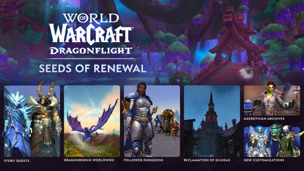 Blizzard раскрыла дату выхода обновления Seeds of Renewal для WoW Dragonflight Blizzard раскрыла дату выхода обновления Seeds of Renewal для WoW Dragonflight