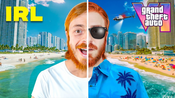 Парень воссоздал трейлер GTA 6 в реальной жизни, отправившись для этого в Майами Парень воссоздал трейлер GTA 6 в реальной жизни, отправившись для этого в Майами