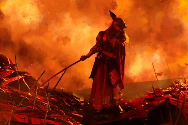 Косплеер предстала в боевом образе Малении из Elden Ring Косплеер предстала в боевом образе Малении из Elden Ring