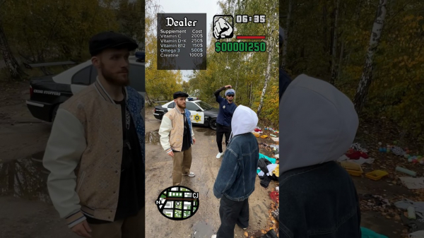 Парень воссоздал сцену с татуировками из GTA San Andreas в реальной жизни Парень воссоздал сцену с татуировками из GTA San Andreas в реальной жизни