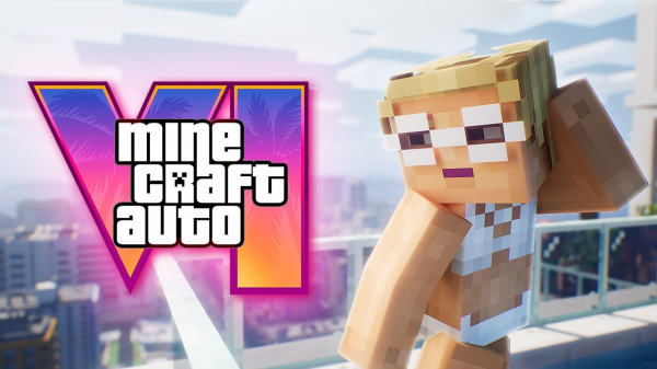Трейлер GTA 6 вновь воссоздали в стиле Minecraft. На этот раз более качественно Трейлер GTA 6 вновь воссоздали в стиле Minecraft. На этот раз более качественно