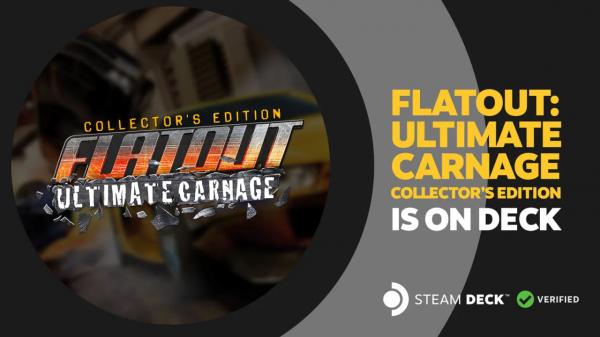 FlatOut Ultimate Carnage получила поддержку Steam Deck и русский перевод FlatOut Ultimate Carnage получила поддержку Steam Deck и русский перевод