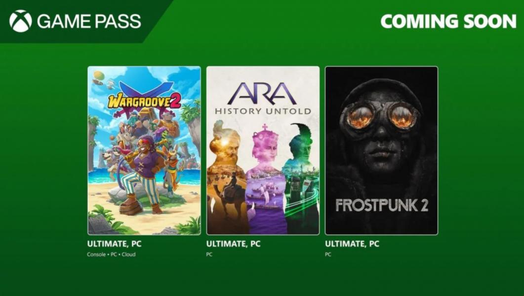 Вторая волна Game Pass в сентябре принесёт Frostpunk 2 и Ara: History Untold только на PC Вторая волна Game Pass в сентябре принесёт Frostpunk 2 и Ara: History Untold только на PC