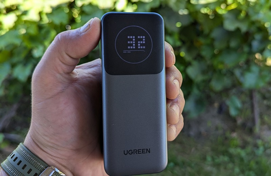 Обзор Ugreen Nexode Power Bank 12000 мАч 100 Вт: компактный пауэрбанк с высокой мощностью Дисплей пауэрбанка